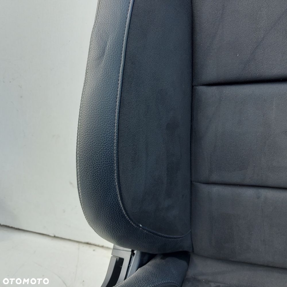 FOTEL PASAZERA KOMPLETNY PODUSZKI MODUL MERCEDES E W212 LIFT ORYGINAL DEMONTAZ SKORA ALCANTARA - 5