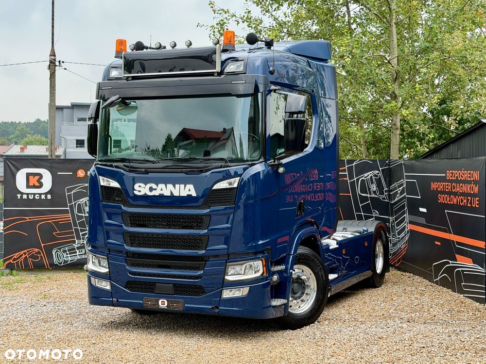 Scania R500 / 2021 / 678 000 km / NISKA KABINA / HYDRAULIKA / FULL LED /