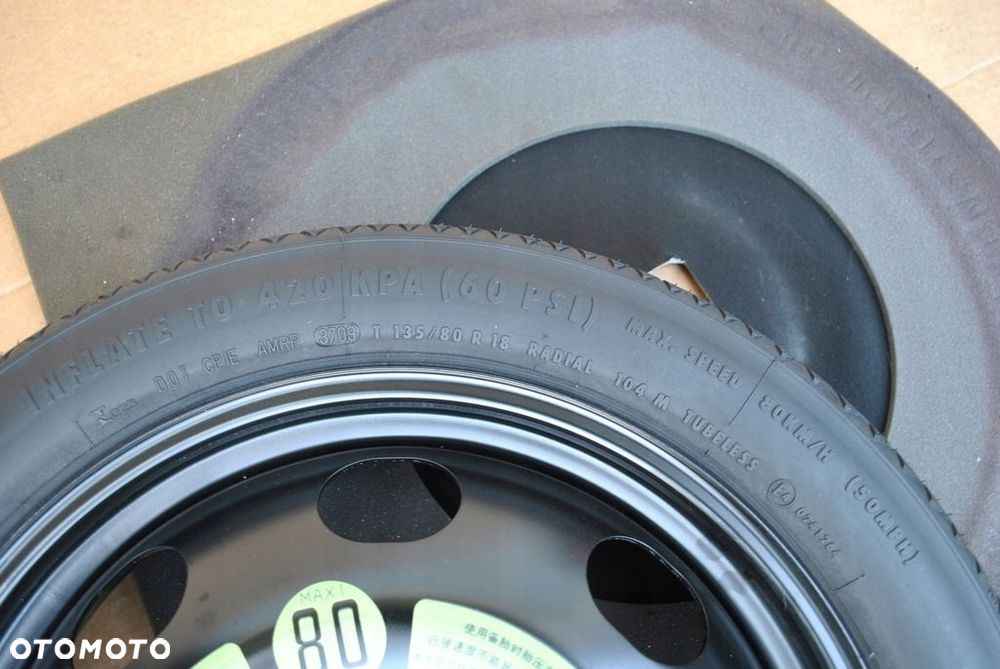 CITROEN C5 III X7 KOŁO DOJAZDOWE ZAPASOWE DOJAZDÓWKA 18 135/80/18 - 2