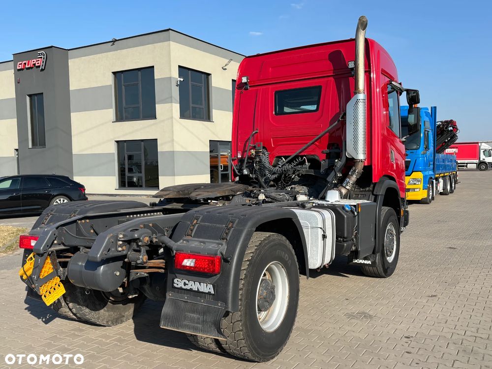 Scania G450 XT 4x4 stały napęd , skrzynia redukcyjna , biegi terenowe , hydraulika do wywrotu, z Niemiec ,opticrusie ze sprzęgłem - 16