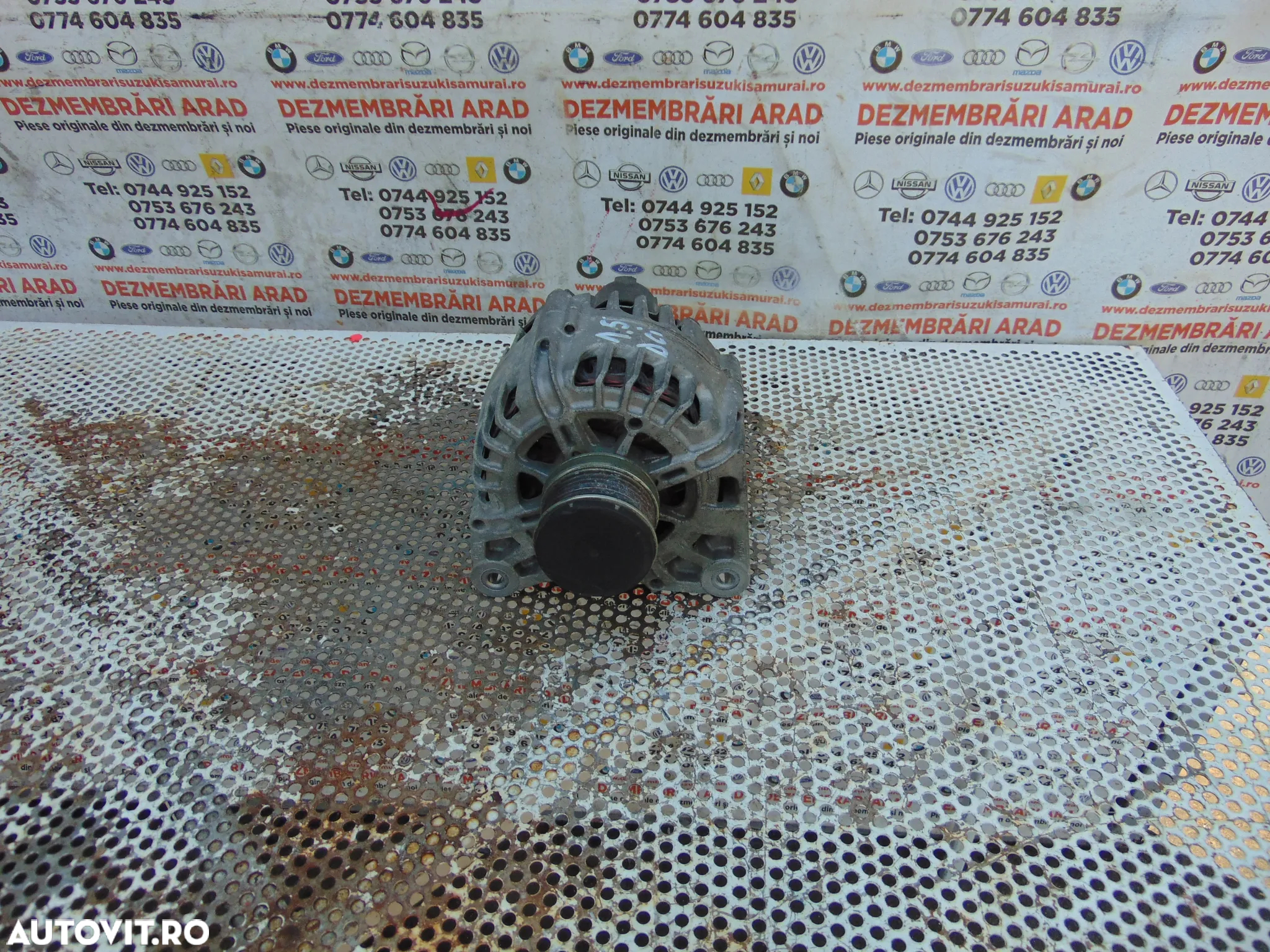 Alternator Dacia Custer 1.5 Nissan Qashqai Renault megane cod 231001318r clio 4 sandero dokker lodgy kadjar captur - 6