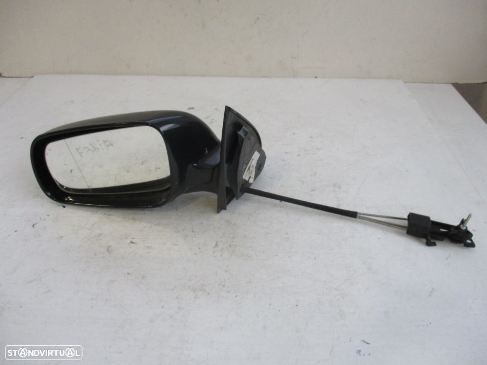 Espelho Retrovisor Skoda Fabia Esquerdo Manual - 1