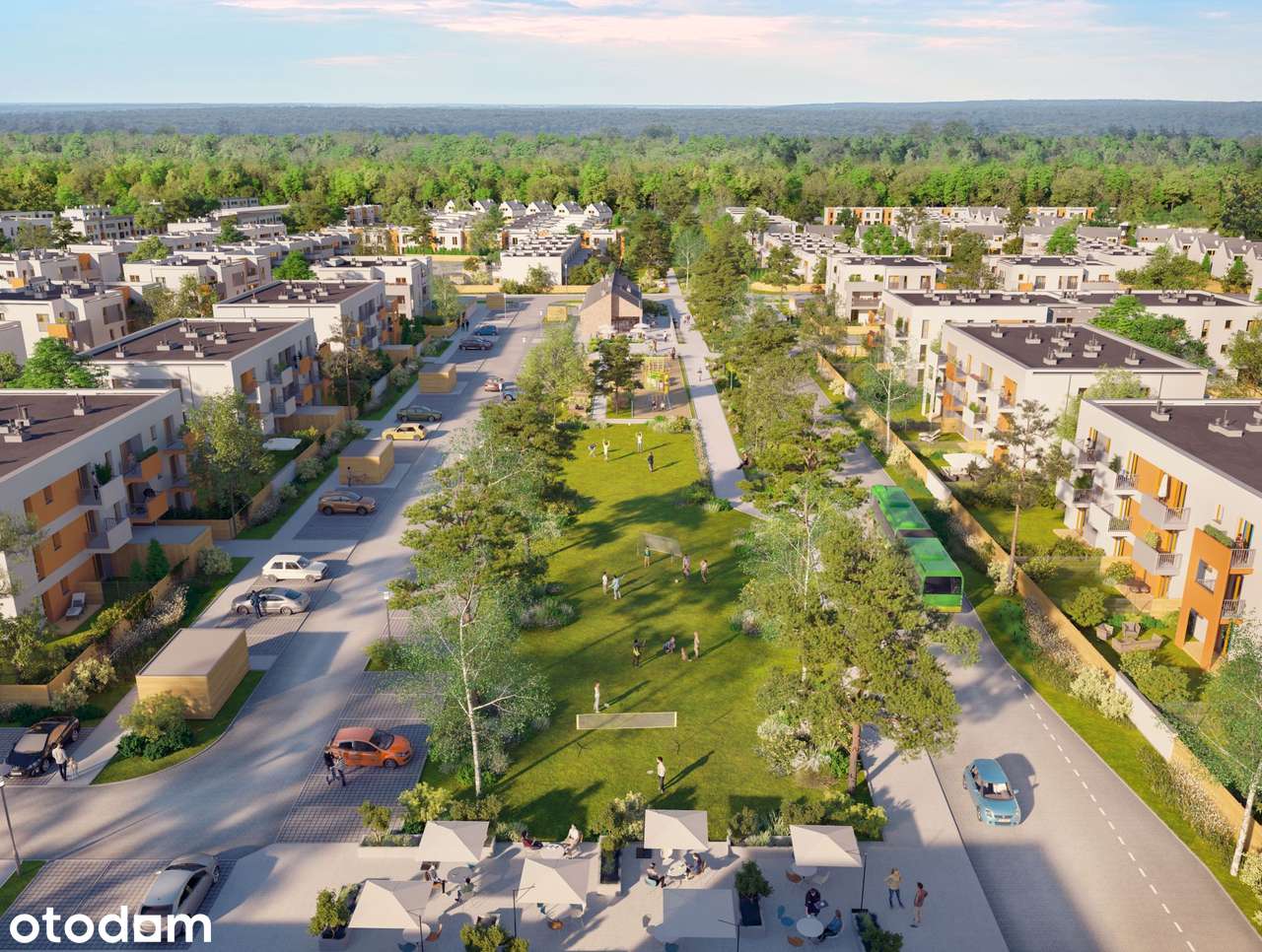 3-pokojowe mieszkanie 58m2 + ogródek