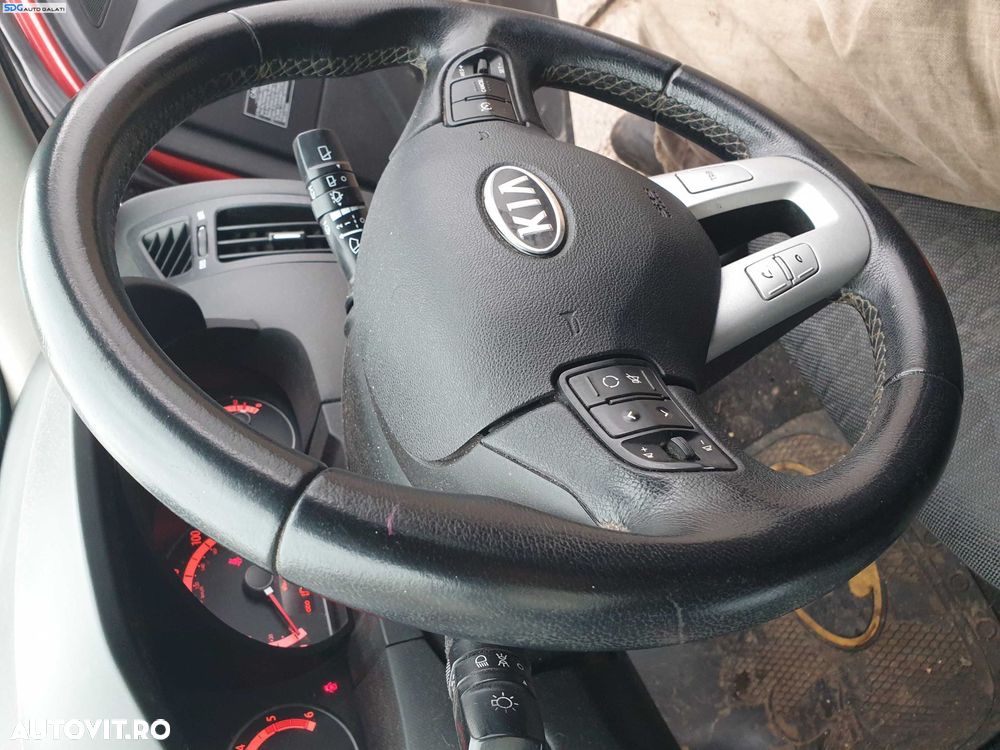Volan Piele 3 Spite cu Comenzi Fara Airbag Kia Ceed FL Facelift 2010 - 2013 [K1344] - 3