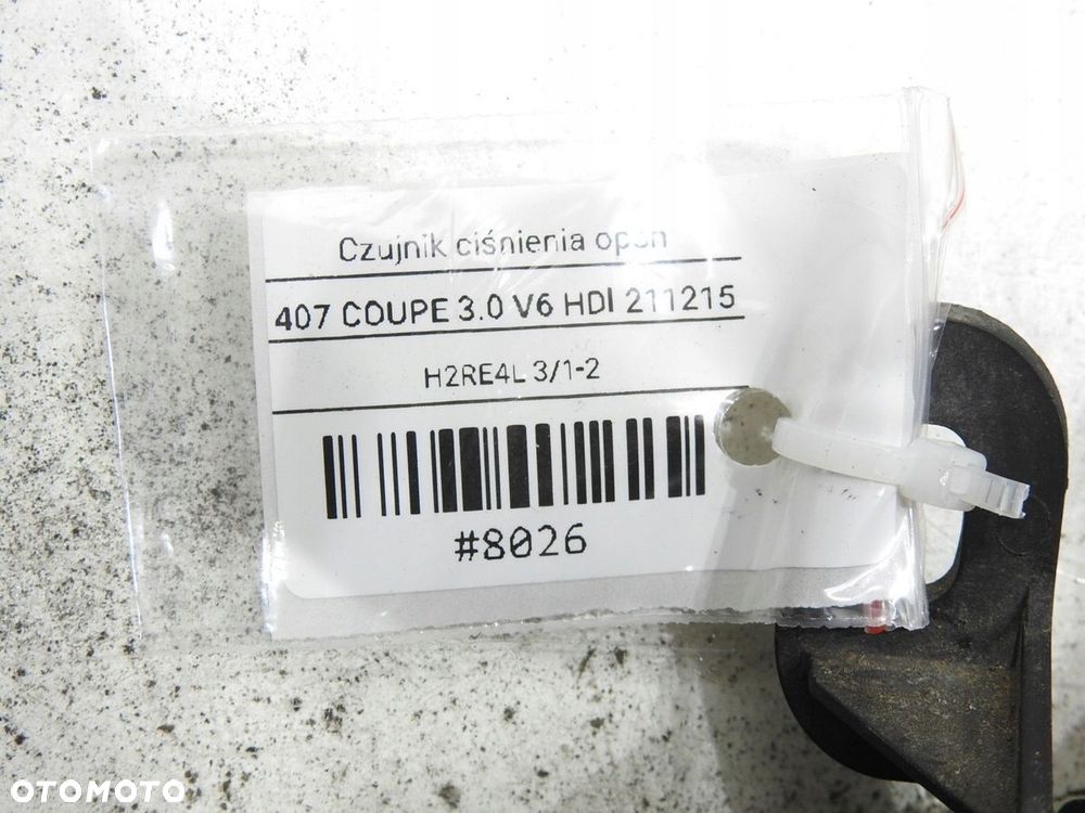 CZUJNIK CIŚNIENIA W OPONACH PEUGEOT 407 9655026480 - 6