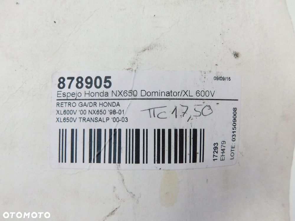 HONDA TRANSALP 600 LUSTERKO LEWE - 3