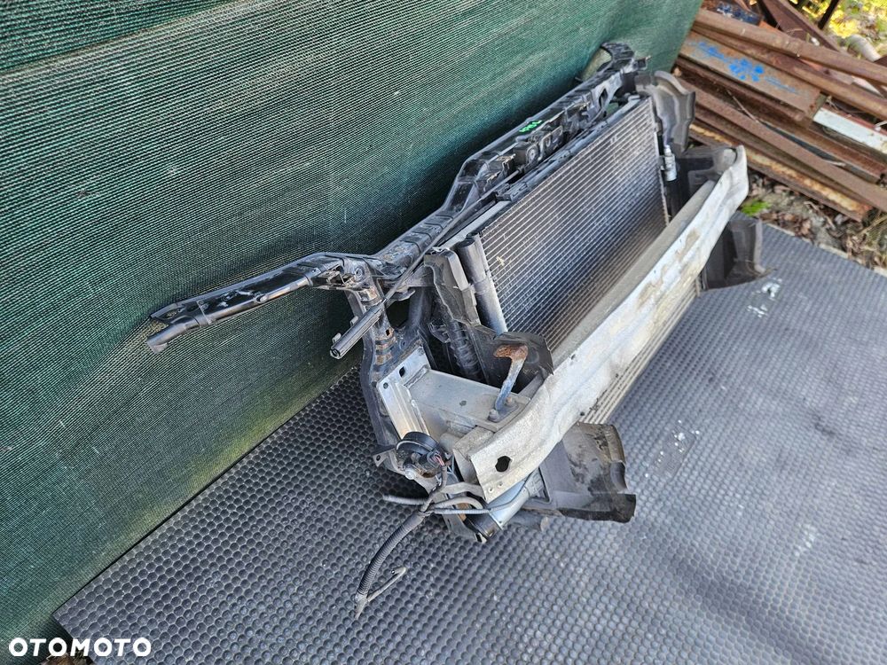 Pas Przedni Wzmocnienie Czołowe Belka Zderzaka Chłodnice Intercooler Wentylator 1.8 2.0 TFSI 2.0 TDI AUDI A4 B8 - 3