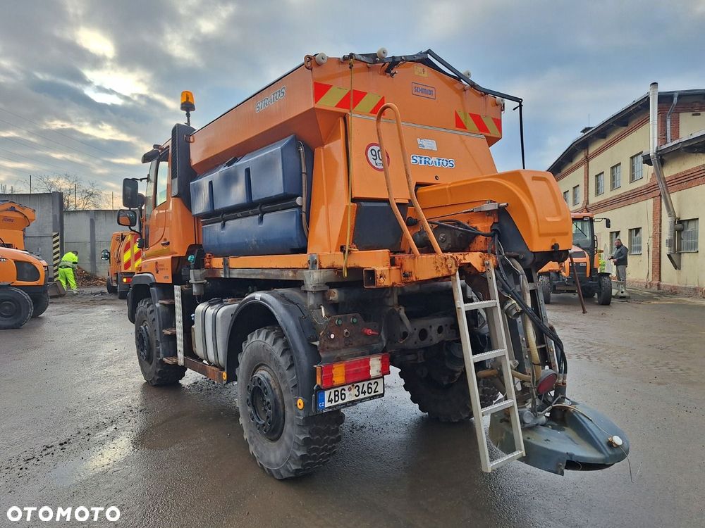 Versalift Unimog U400 4X4+ Stratos B30 24 Valn + Shmidt Kl V32 - 7