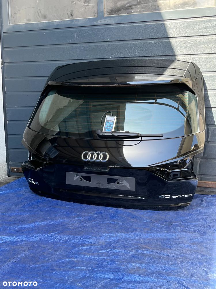 KLAPA BAGAŻNIKA ZDERZAK TYŁ AUDI Q4 E TRON LY9T DO ZAŁOŻENIA - 3
