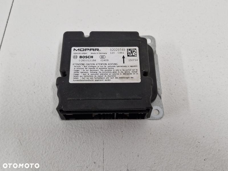 FIAT 500X MODUŁ STEROWNIK PODUSZEK POWIETRZNYCH AIRBAG 52029749 - 1