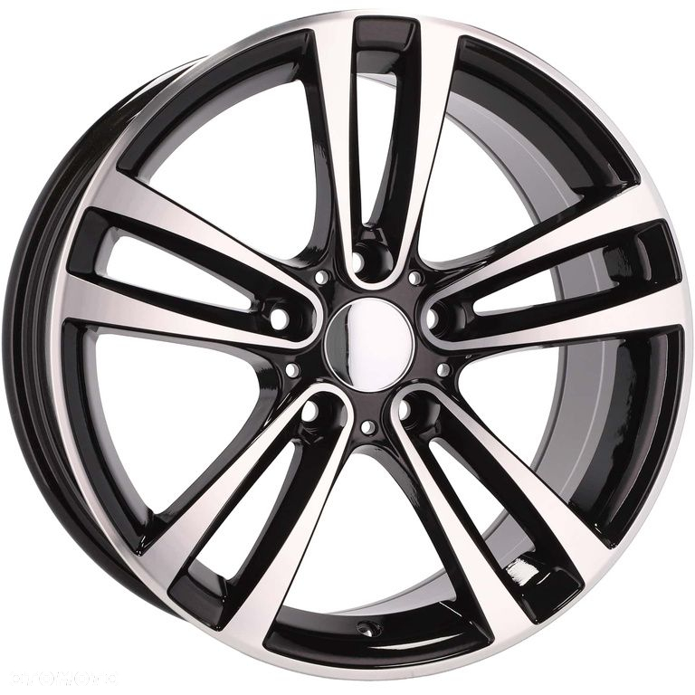 4x Felgi 17 m.in. do BMW 1 E81 E82 E87 E88 F20 F21 3 E36 E46 E90 E91 E92 F30 F31 F33 - A5035 - 4