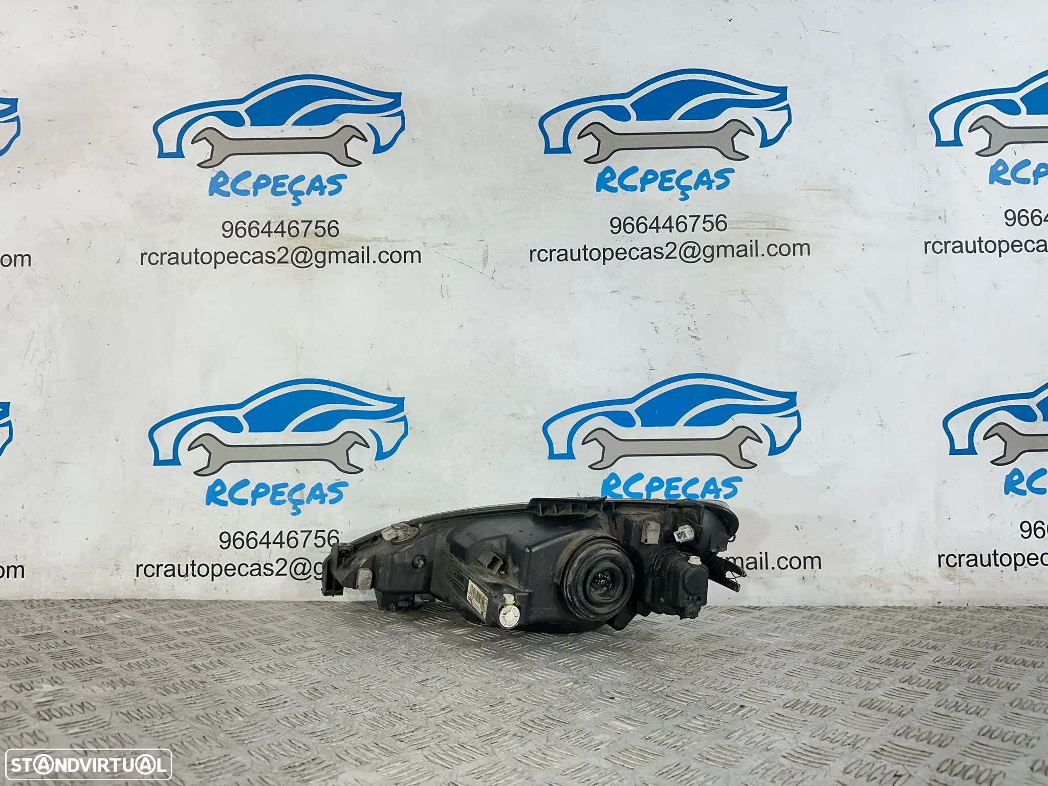 .Conjuntos Oticas Farois Frente Frontal Esquerda Direita Originais Peugeot 206 1999 - 2008 - 13