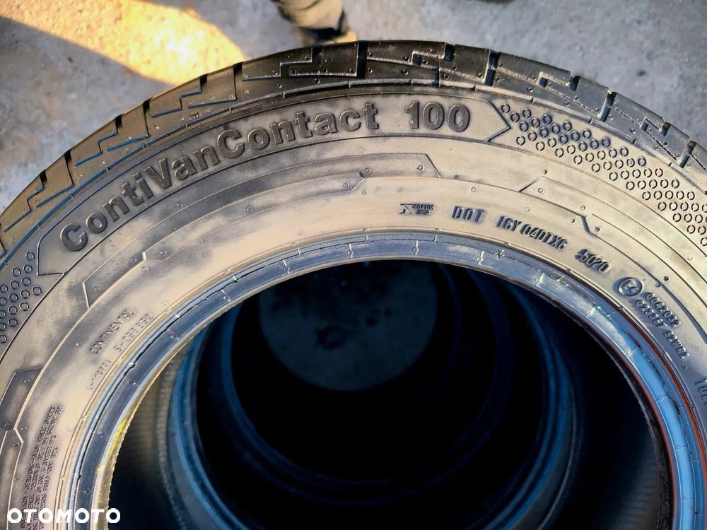 215/65R16C 109/107T 16 C Opony Letnie Lato CONTINENTAL ContiVanContact 100 7,5mm Legnica ALU-RAD 20-21r. 215/65 - 8
