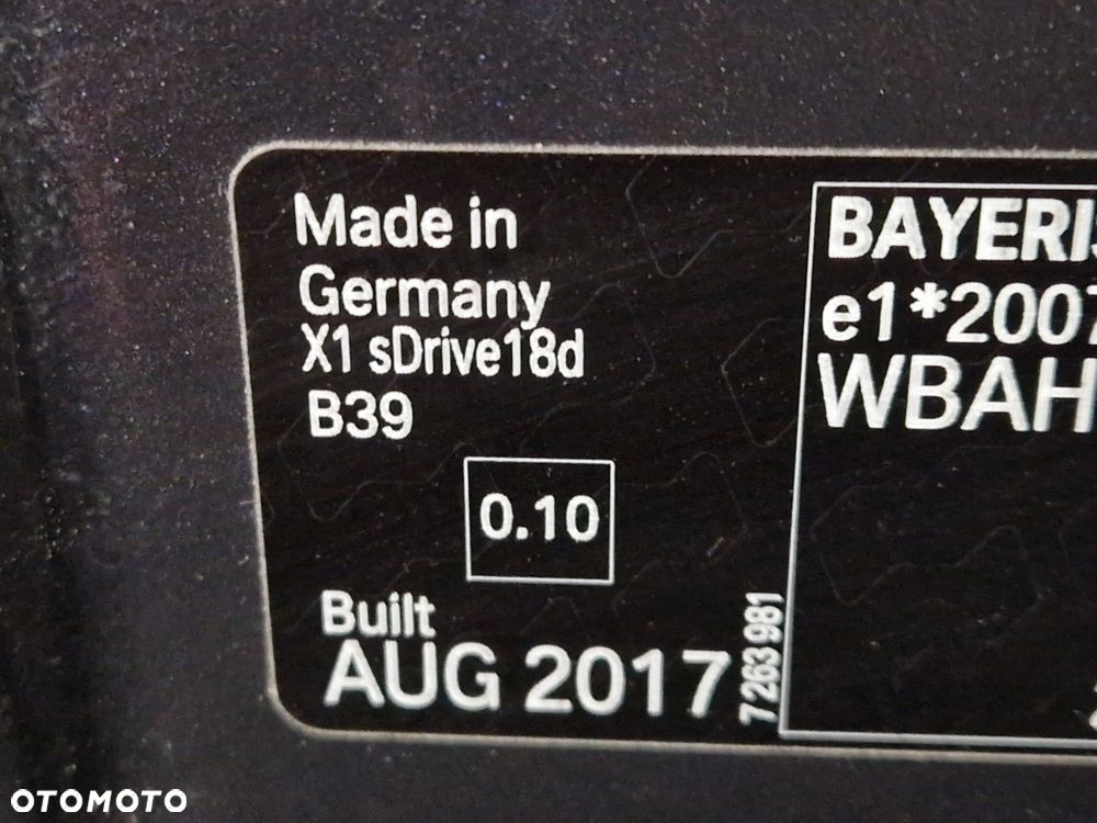 BŁOTNIK LEWY PRZEDNI BMW X1 F48 B39 - 8