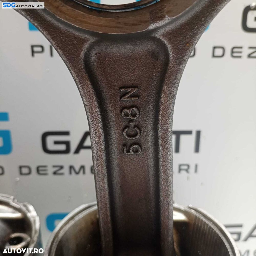 Set Piston Pistoane cu Biela Biele Mazda 6 2.0 D RF7 RF7J 2002 - 2008 [X1120] [X1121] - 7