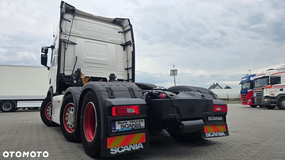 Scania Scania R500 bez EGR 6x2 pusher retarder full air 2 zbiorniki super stan świeży import! - 2