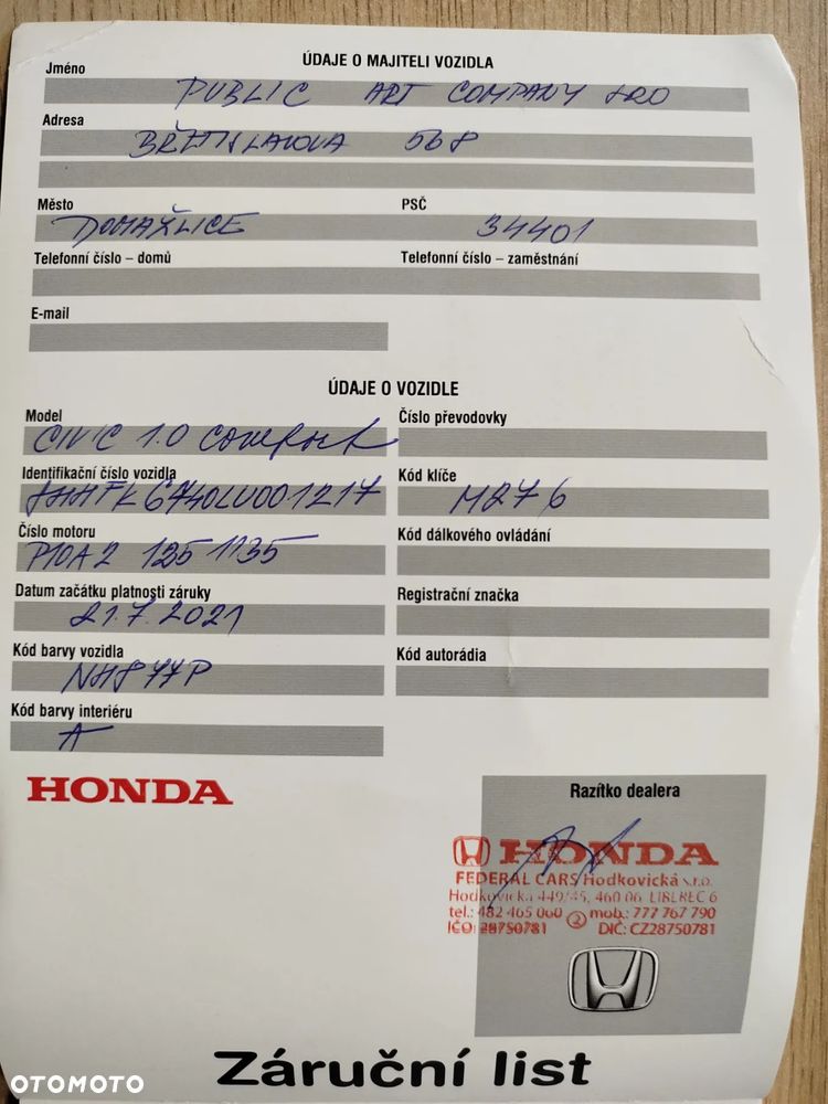 Honda Civic 1.0 T Comfort Sport Line - 37