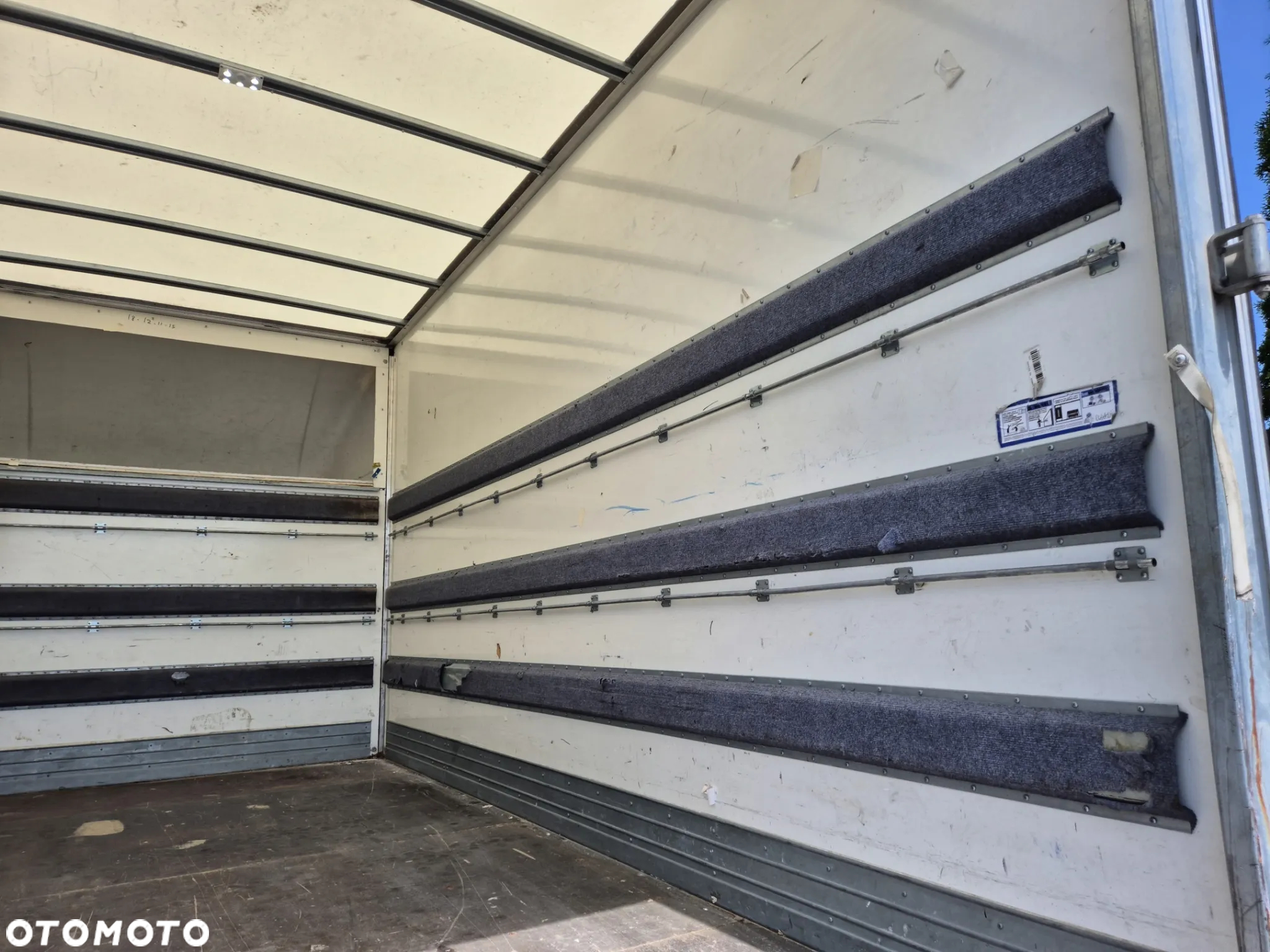 Kontener 8 palet Sprinter 2020, regulowana szerokość podramówki, Iveco, Ducato, Master, Inne, stan idealny! - 9