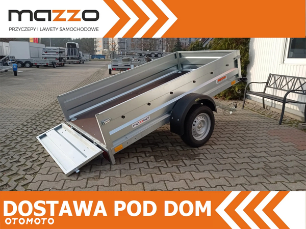 Neptun DOSTAWA! Przyczepka 236x129x40 N7-236 rt Lekka przyczepa SPAWANA jednoosiowa UCHYLNA! Wszystkie burty demontowalne GN099