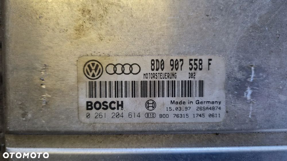 VOLKSWAGEN PASSAT B5 1.8 STEROWNIK SILNIKA 8D0907558F - 2