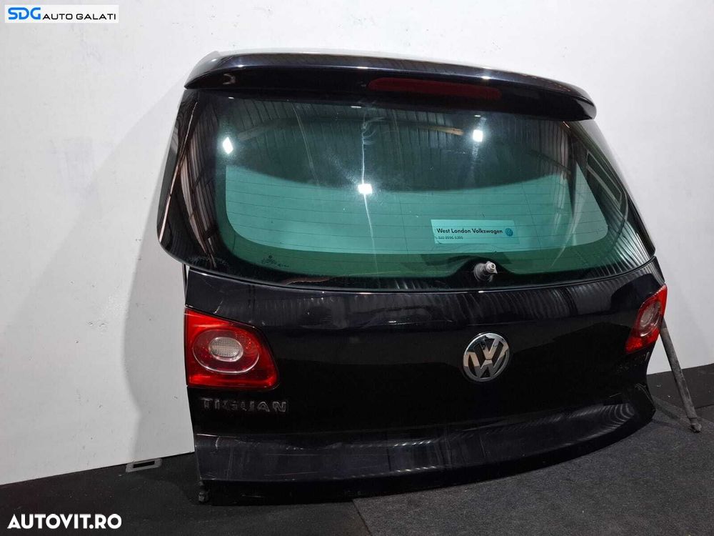 Hayon Haion Capota Portbagaj Dezechipat cu Luneta Geam Sticla Volkswagen Tiguan 2007 - 2015 Culoare LC9X [L5092] - 3