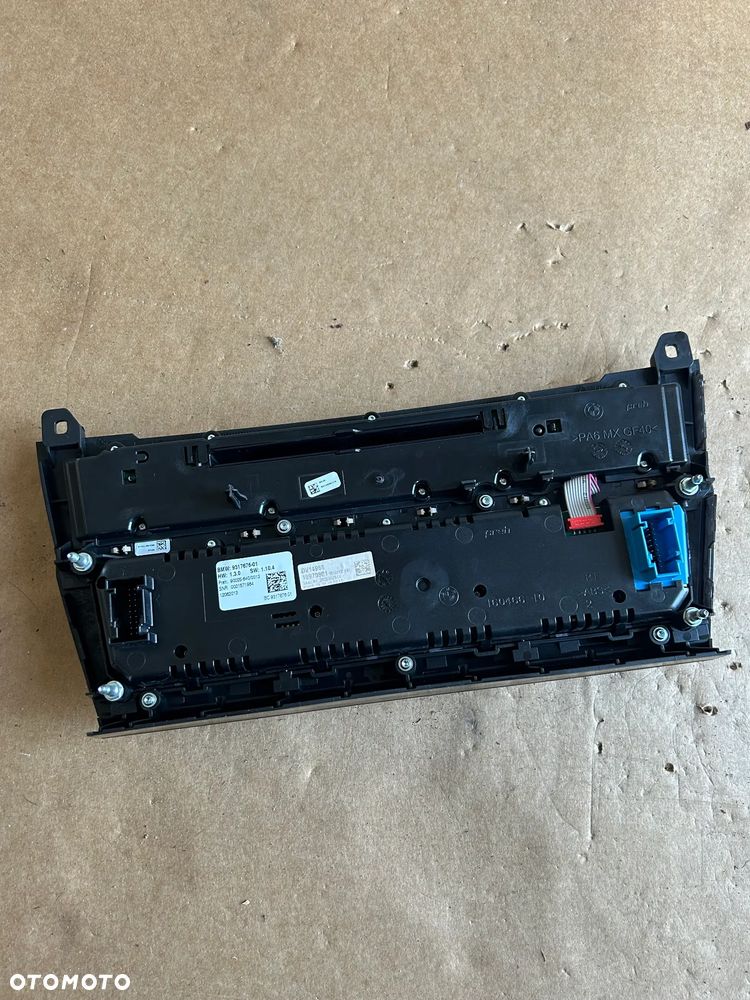 BMW F10 F11 PANEL KLIMATYZACJI CERAMIKA 9317676 - 2