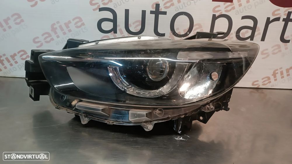 ÓTICA / FAROL MAZDA CX-5 2012-2017 FULL-LED - ESQUERDO REF: KA1L51040C 22285092 (2 APOIOS PARTIDOS) - 1
