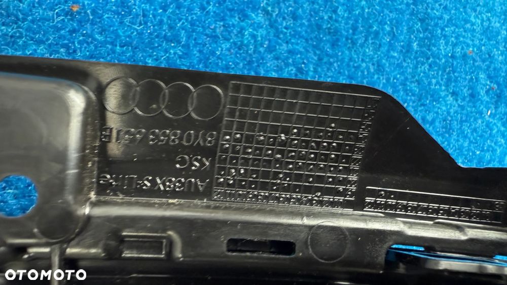 AUDI A3 8Y 2020+ S-LINE ATRAPA GRILL CZARNA RAMKA 8Y0853651B ATR/IP/8E - 8