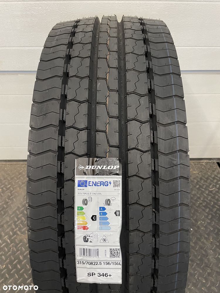 1560netto Promocja DUNLOP 315/70 R22.5 SP346+ HL Przód 315 70 r22.5 - 1