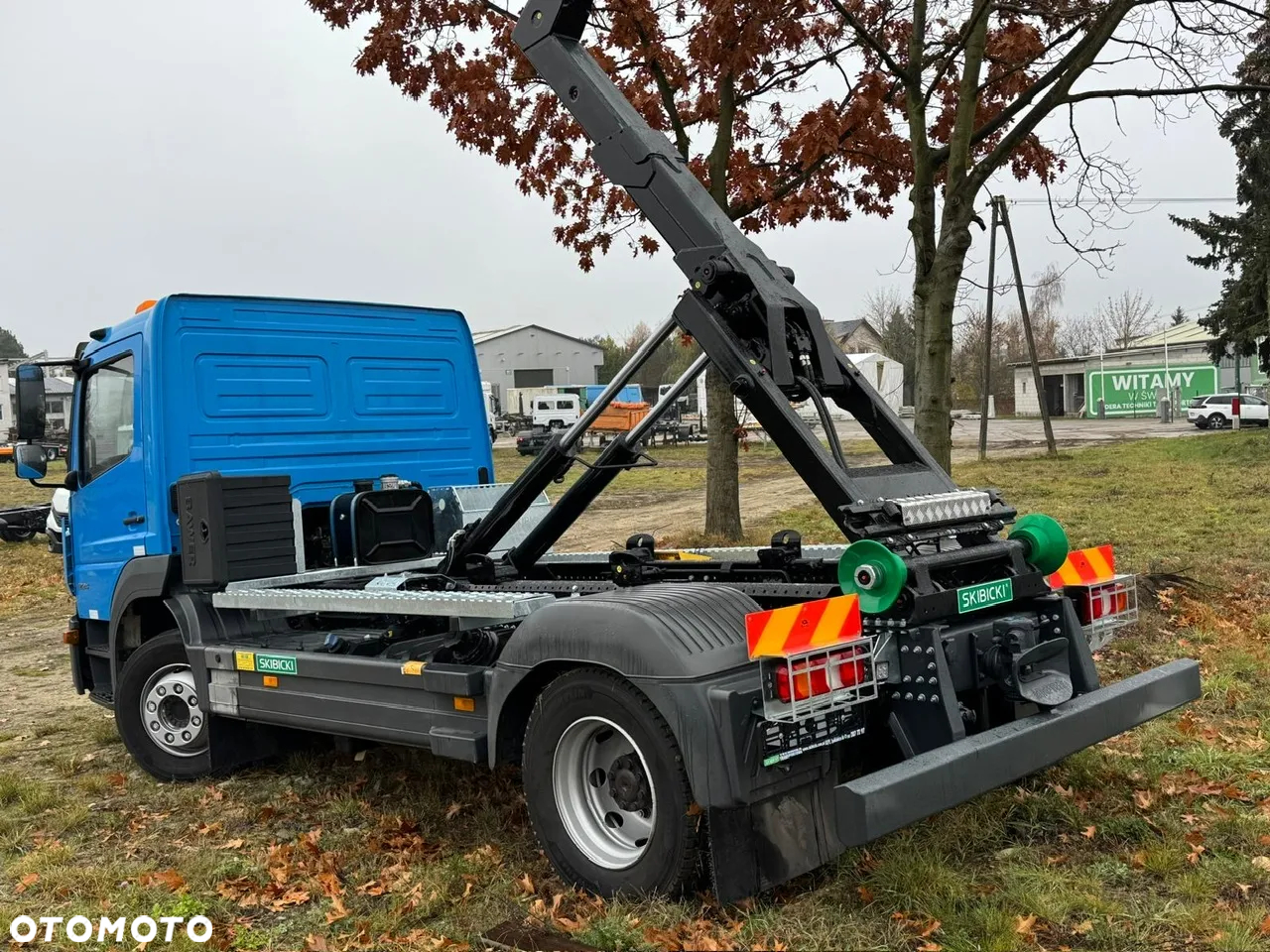 Mercedes-Benz Atego 1224 + nowy hak SKIBICKI - 8 Ton - 4
