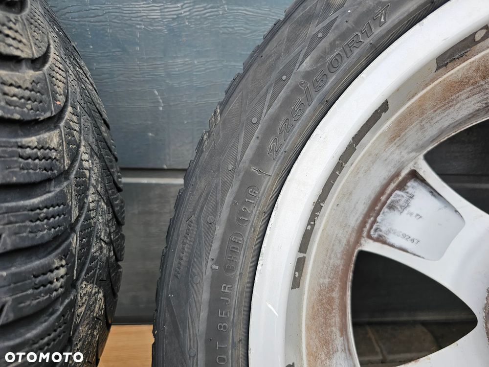 KOŁA FELGI ALUMINIOWE OPONY ZIMOWE OPEL ASTRA J K ZAFIRA C R17 7J 5x115 ET44 225/50/17 - 15
