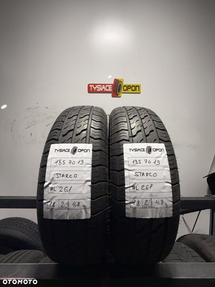 Opona dostawcza Starco 185/70R13 18570R13 profil ST-4000 #L261 szt2 - 1