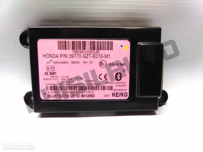 Módulo Bluetooth 39770-szt-e010-m1 Honda Cr-z [2010_2016] 1.5 I - 1