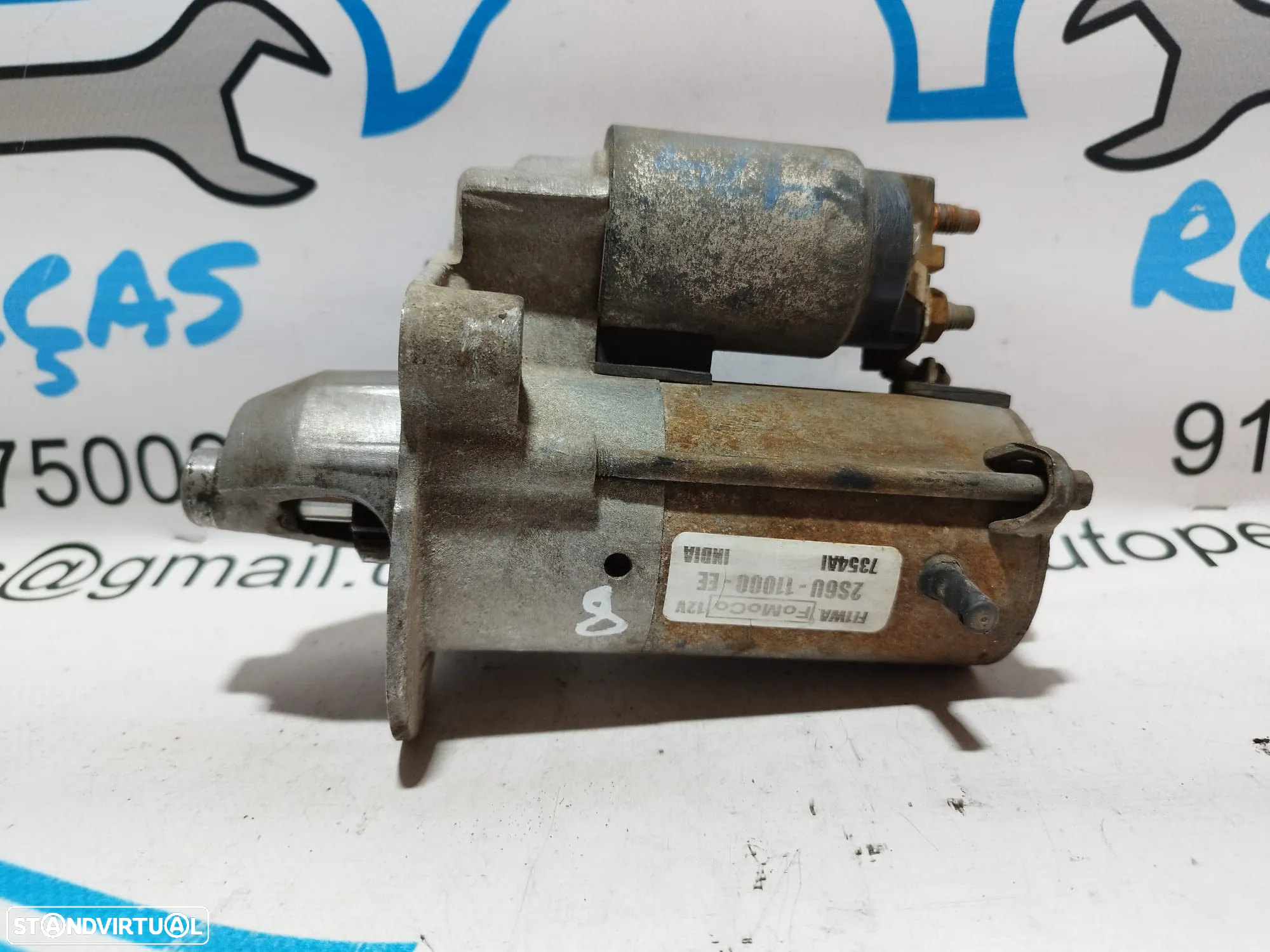 MOTOR ARRANQUE FORD FIESTA V 5 MK5 2S6U11000EE 7354AI FUSION - 3