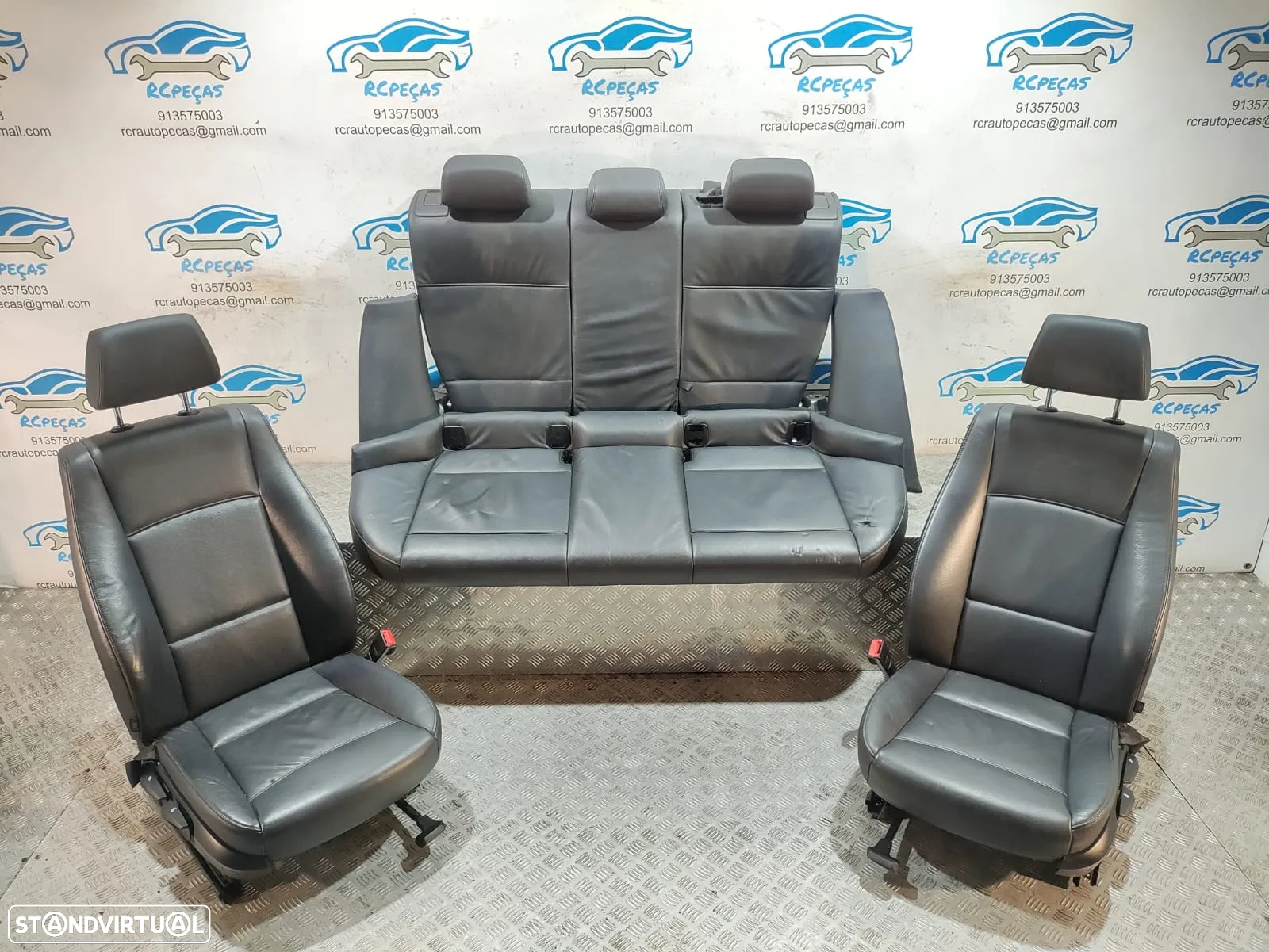 Conjunto Bancos Pele BMW X1 E84 Aquecidos - 15