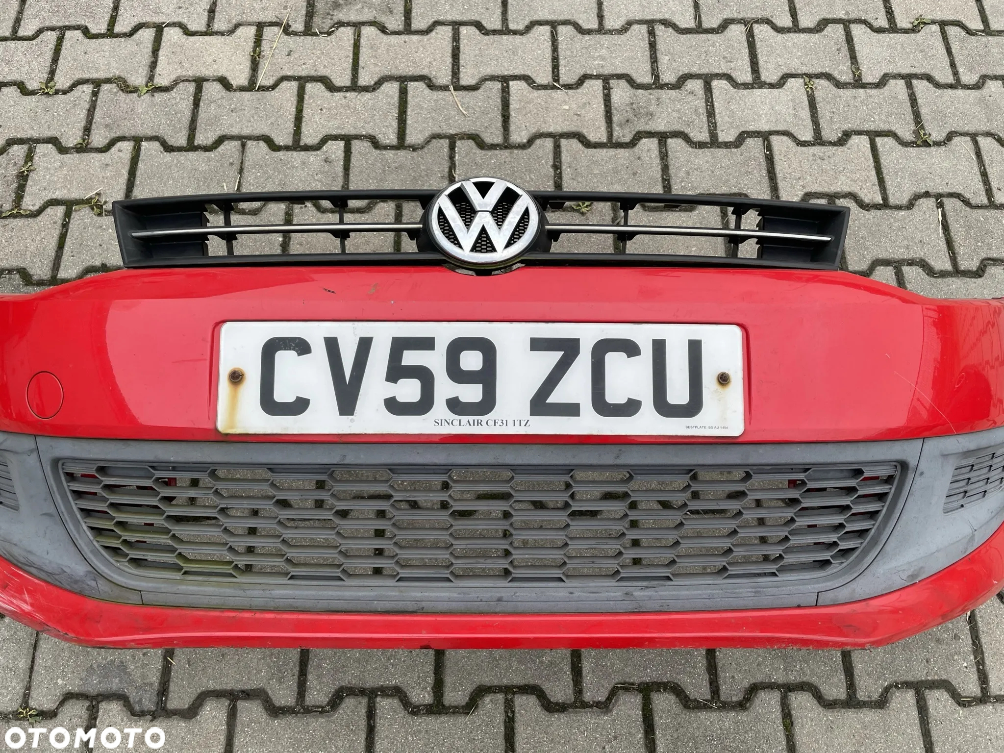 VW Polo 6R zderzak przód - 2