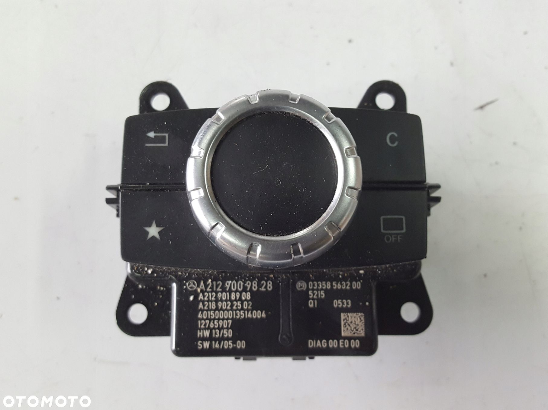 MERCEDES E KLASA W212 LIFT 12-16 PRZEŁĄCZNIK PANEL KONTROLER IDRIVE - 1