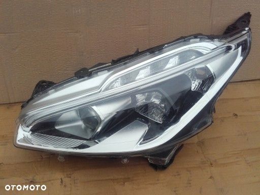 REFLEKTOR LAMPA LEWA PEUGEOT 208 LIFT LED + SOCZEW - 1