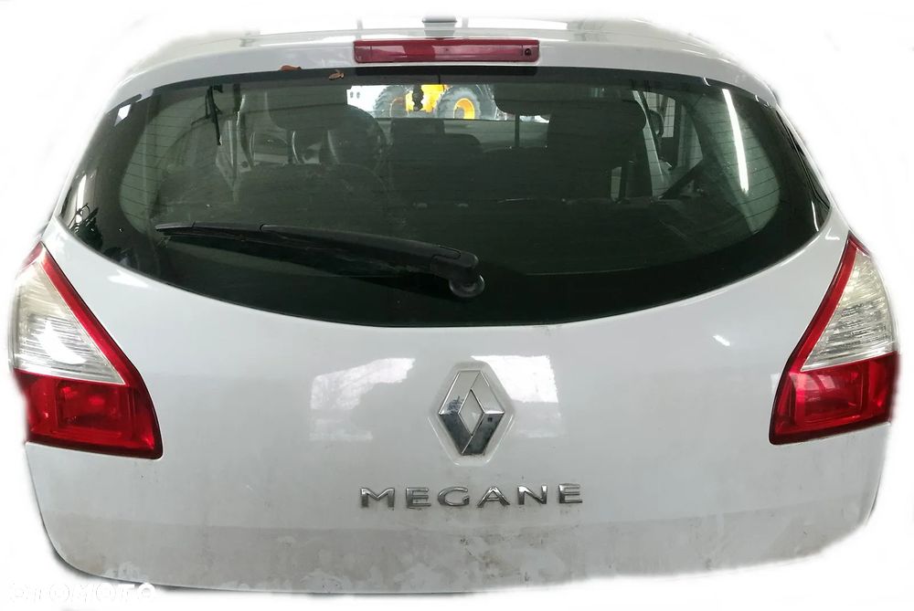 RENAULT MEGANE III KLAPA BAGAŻNIKA TYLNA TYŁ KOMPLETNA HB 5D OV369 - 1