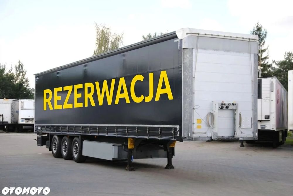 Schmitz Cargobull SCS kurtyna, podnoszona oś - 2