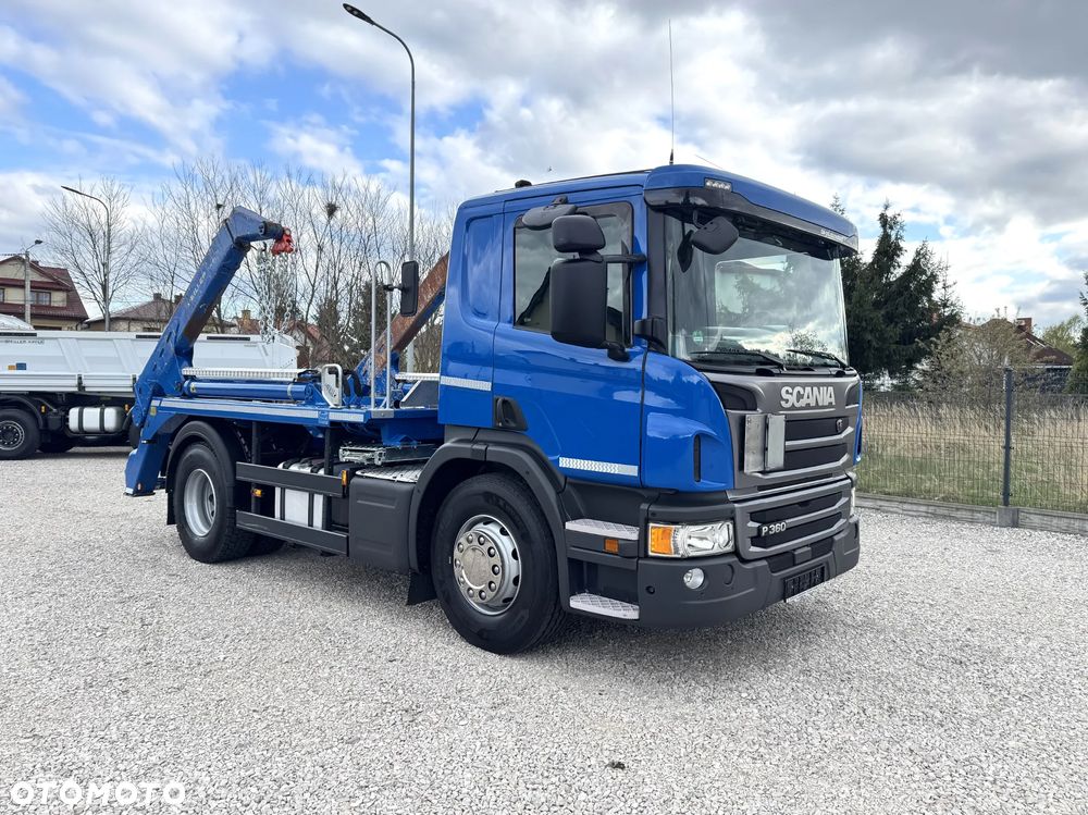 Scania P360, BRAMOWIEC - MEILLER AK 12 MT, - 1
