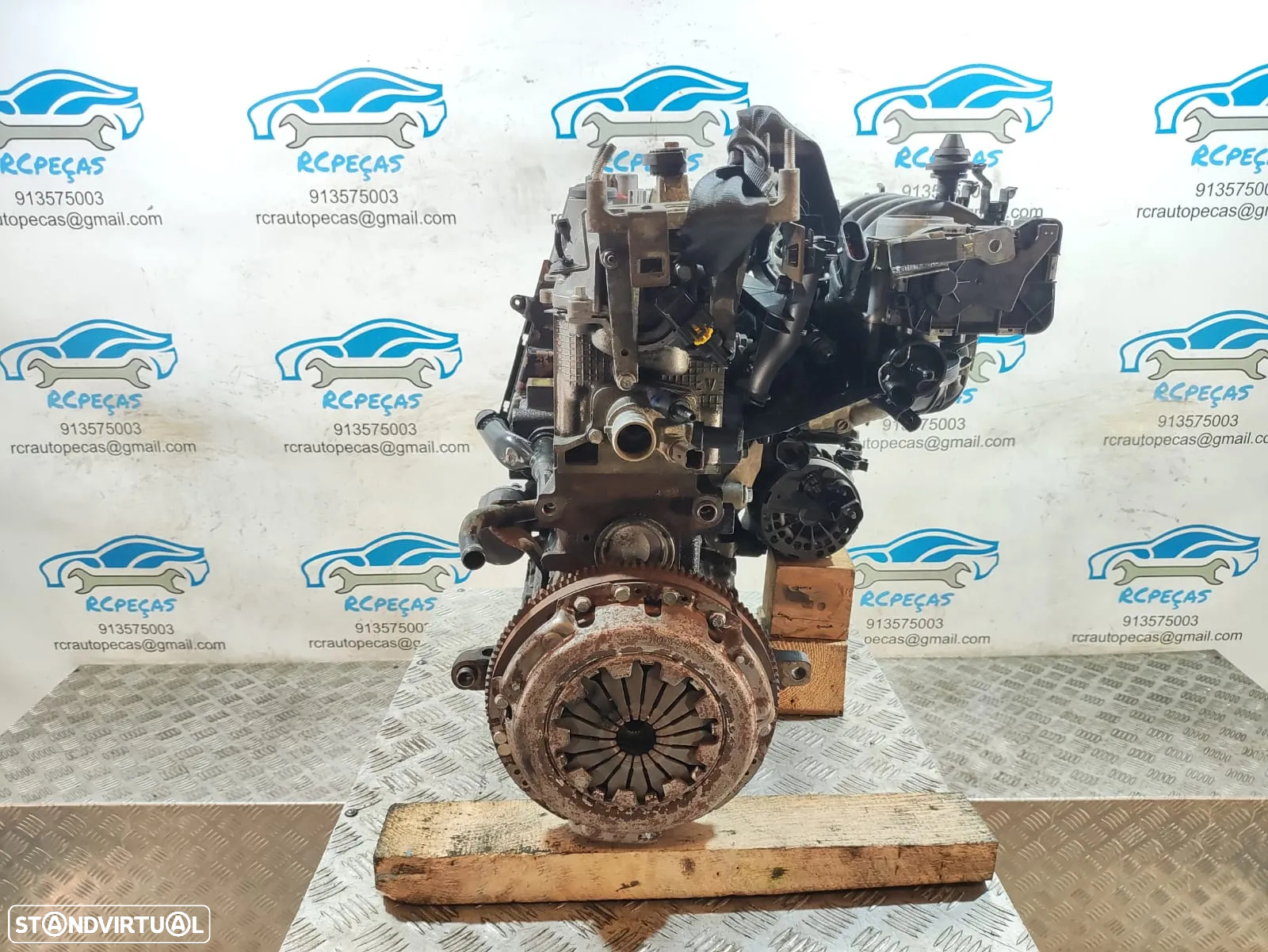 Motor Completo Fiat 2.4i 8v 77cv 350A1000 - 6