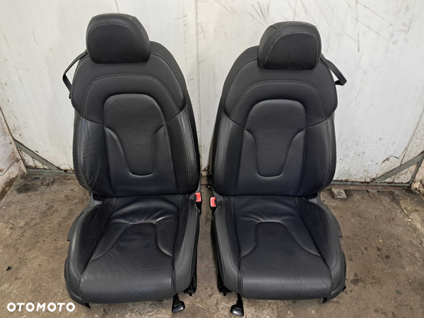 AUDI TT 8J CABRIO fotel fotele przód przednie skóra grzane podgrzewane