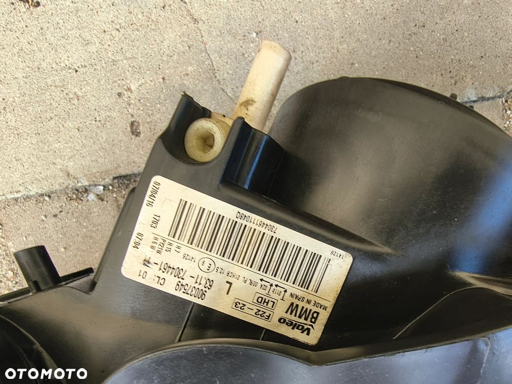 lampa lampy lewa bmw 2 F22 F23 F87 zwykła h7 - 3