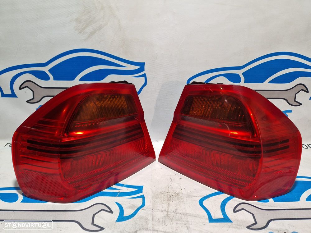 FAROLIM FAROLINS LED ESQUERDO DIREITO BMW SERIE 3 E90 SEDAN CARRO 63216937457 6937457 63216937458 6937458 - 3