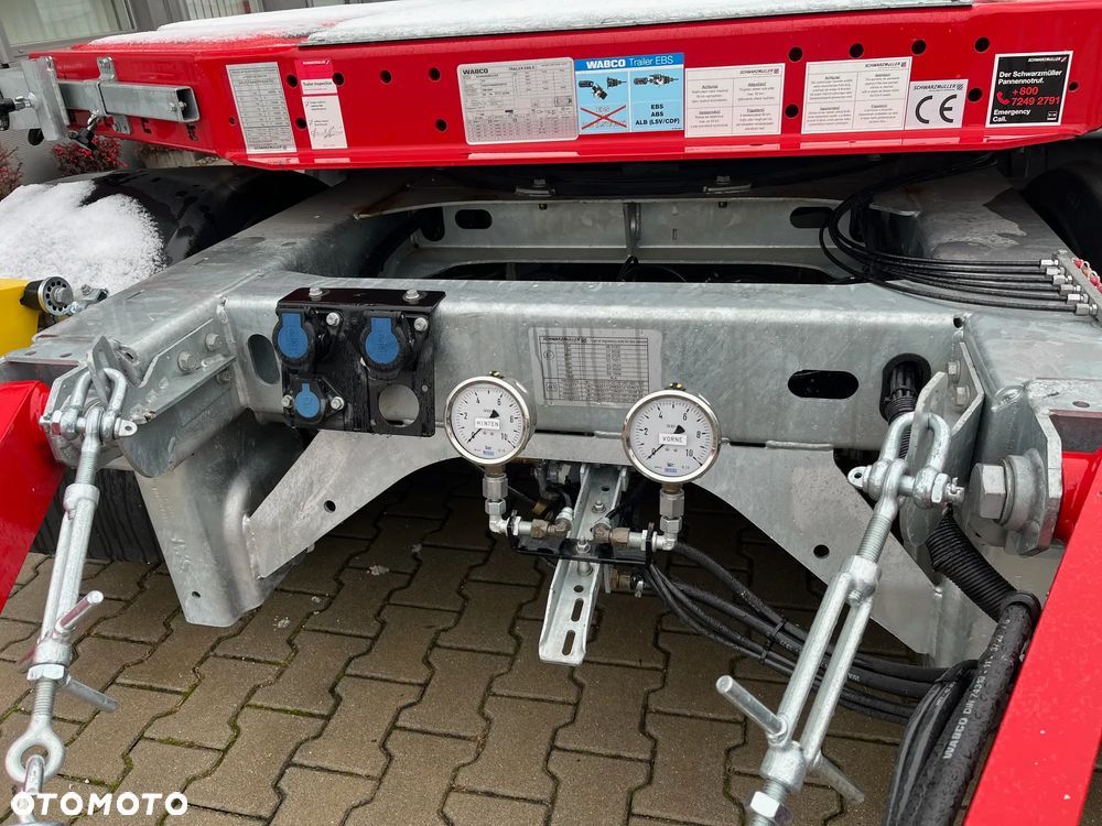 Schwarzmuller 4-osiowa przyczepa niskopodwoziowa - 5