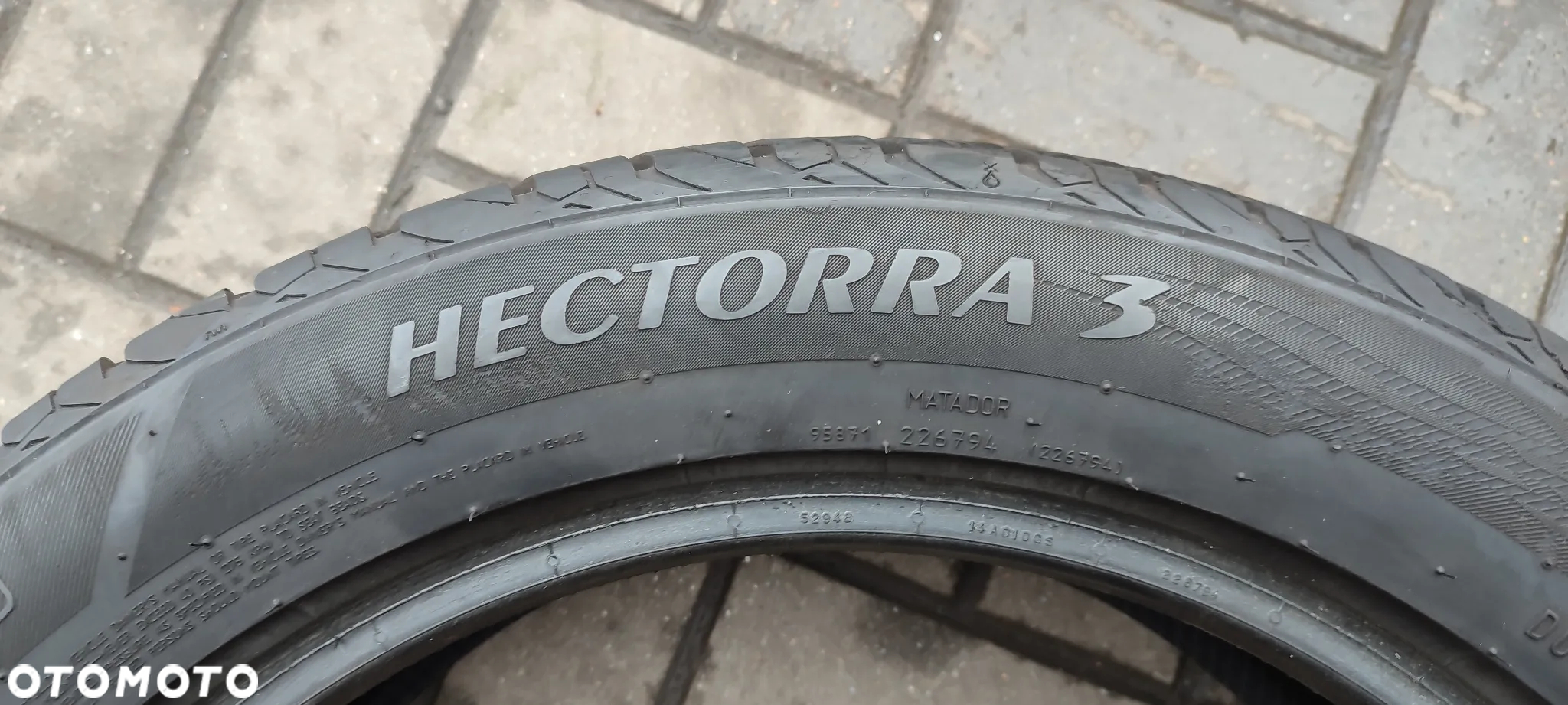 OPONY Letnie 235/50R18 MATADOR HECTORRA 3 XL (4815) 7mm 2 Sztuki PARA - 4