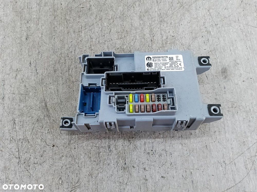MODUŁ BSI FIAT FIORINO IV 00520870770 054101606830 1.4 8V - 1