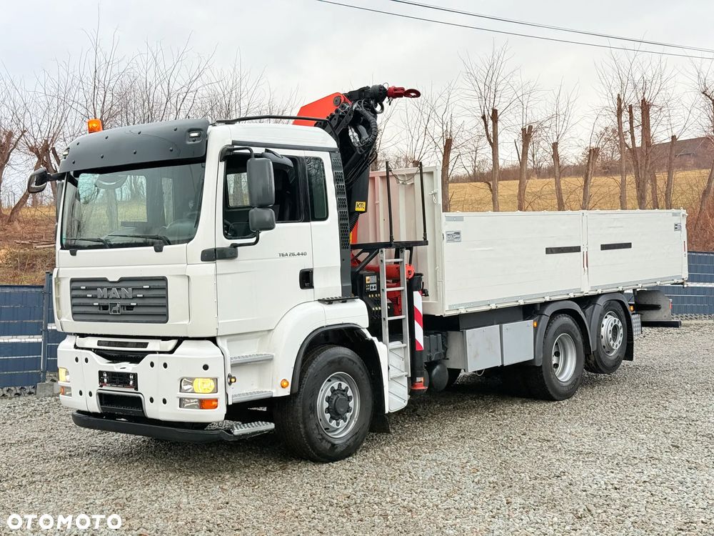 MAN * TGA 26-440 * 6x4 Hydrodrive * HDS Palfinger PK 20002 * Bardzo Dobry Stan - 2