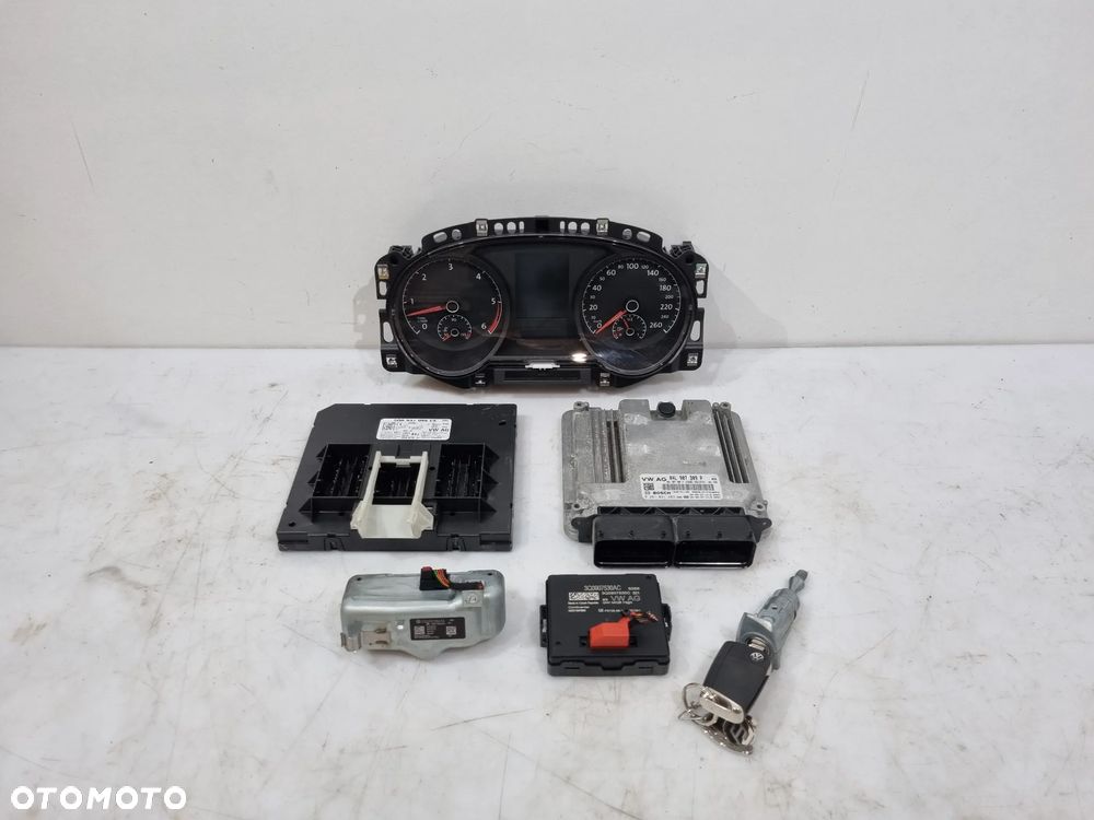VW GOLF VII 2.0 TDI ZESTAW STARTOWY 5G1920741D 5Q0937086CE 04L907309P 3Q0907530AC - 1
